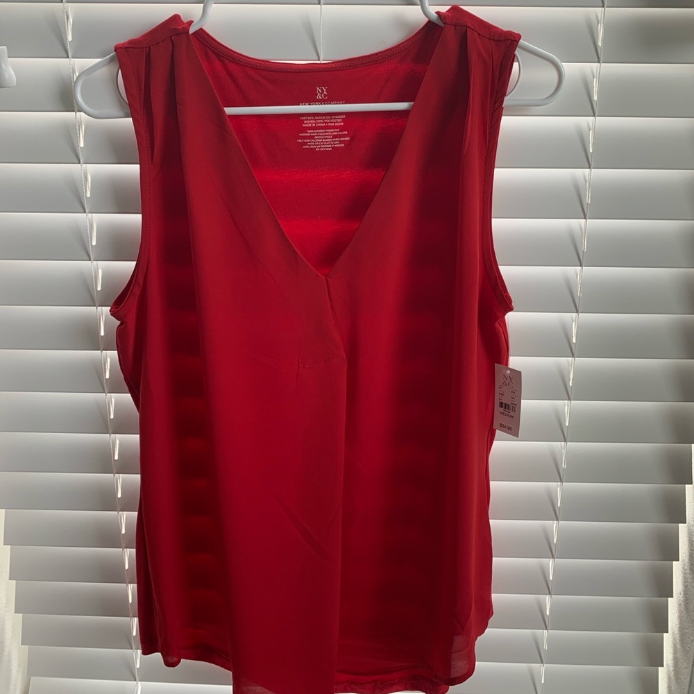Red NY&C top